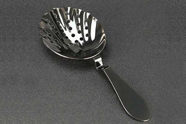 Stainless Steel Scalloped Julep Strainer